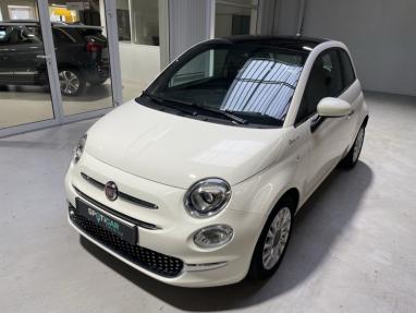 Voir le détail de l'offre de cette FIAT 500 1.0 70ch BSG S&S Dolcevita de 2021 en vente à partir de 136.86 €  / mois