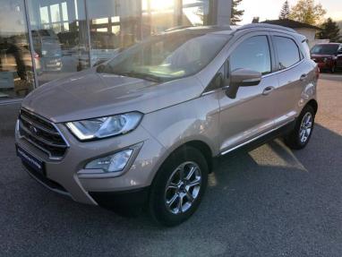 Voir le détail de l'offre de cette FORD EcoSport 1.0 EcoBoost 125ch Titanium de 2018 en vente à partir de 13 499 € 