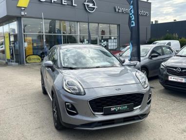 Voir le détail de l'offre de cette FORD Puma 1.0 EcoBoost 125ch mHEV Titanium 6cv de 2020 en vente à partir de 178.94 €  / mois