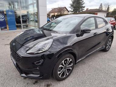 Voir le détail de l'offre de cette FORD Puma 1.0 EcoBoost 155ch mHEV ST-Line 8cv de 2021 en vente à partir de 258.65 €  / mois