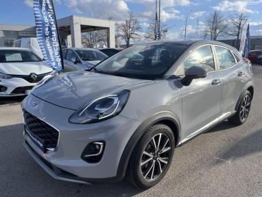 Voir le détail de l'offre de cette FORD Puma 1.0 EcoBoost 125ch mHEV Titanium 6cv de 2020 en vente à partir de 201.91 €  / mois