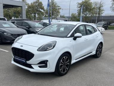 Voir le détail de l'offre de cette FORD Puma 1.0 EcoBoost 125ch S&S mHEV ST-Line Powershift de 2023 en vente à partir de 236.88 €  / mois