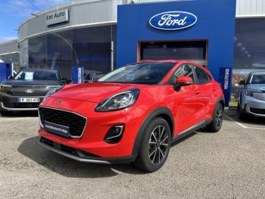 Voir le détail de l'offre de cette FORD Puma 1.0 EcoBoost 125ch mHEV Titanium de 2021 en vente à partir de 188.84 €  / mois
