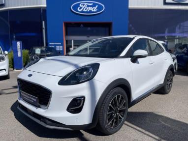 Voir le détail de l'offre de cette FORD Puma 1.0 EcoBoost 125ch S&S mHEV Titanium Powershift de 2022 en vente à partir de 207.13 € / mois