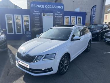 Voir le détail de l'offre de cette SKODA Octavia Combi 2.0 TDI 150ch CR FAP Laurin&Klement 4x4 DSG7 de 2018 en vente à partir de 273.61 €  / mois