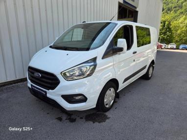 Voir le détail de l'offre de cette FORD Transit Custom Fg 300 L1H1 2.0 EcoBlue 130 Cabine Approfondie Trend Business 7cv de 2021 en vente à partir de 347.44 €  / mois