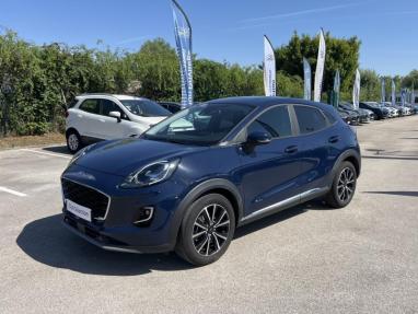 Voir le détail de l'offre de cette FORD Puma 1.0 Flexifuel 125ch S&S mHEV Titanium de 2023 en vente à partir de 207.27 €  / mois