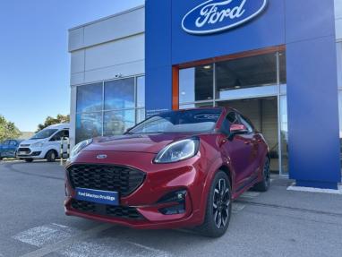 Voir le détail de l'offre de cette FORD Puma 1.0 Flexifuel 125ch S&S mHEV ST-Line X de 2023 en vente à partir de 325.04 €  / mois