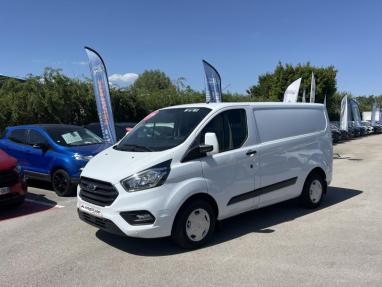 Voir le détail de l'offre de cette FORD Transit Custom Fg 300 L2H1 2.0 EcoBlue 130 Trend Business 7cv de 2022 en vente à partir de 274.63 €  / mois