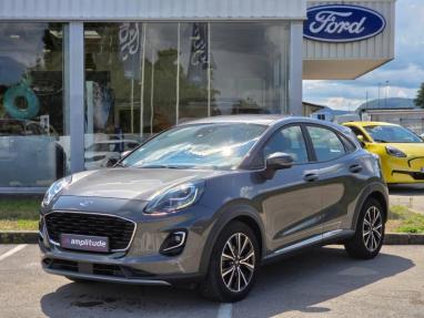 Voir le détail de l'offre de cette FORD Puma 1.0 EcoBoost 125ch mHEV Titanium Business 6cv de 2021 en vente à partir de 215.65 €  / mois