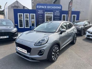 Voir le détail de l'offre de cette FORD Puma 1.0 Flexifuel 125ch S&S mHEV Titanium de 2024 en vente à partir de 214.16 € / mois