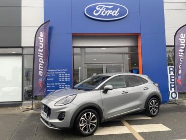 Voir le détail de l'offre de cette FORD Puma 1.0 EcoBoost Hybrid 125ch Titanium S&S de 2024 en vente à partir de 225.62 € / mois