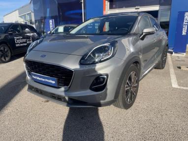 Voir le détail de l'offre de cette FORD Puma 1.0 EcoBoost 125ch S&S mHEV Titanium Business Powershift de 2022 en vente à partir de 208.96 €  / mois