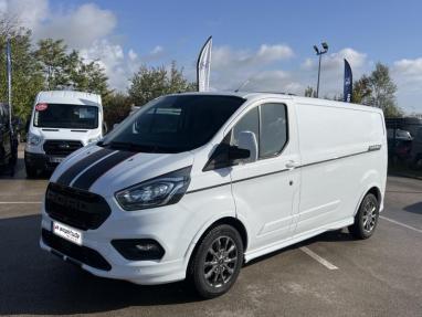 Voir le détail de l'offre de cette FORD Transit Custom Fg 290 L2H1 2.0 EcoBlue 185 Sport de 2021 en vente à partir de 474.74 € / mois