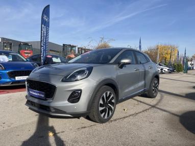 Voir le détail de l'offre de cette FORD Puma 1.0 Flexifuel 125ch S&S mHEV Titanium Business de 2024 en vente à partir de 224.62 €  / mois